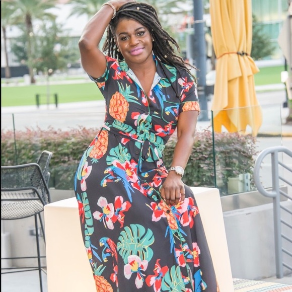 🍍Pineapple Multi Color Maxi🍍 - Picture 2 of 4